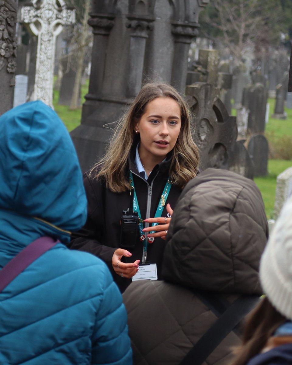 Join us this Sunday, April 28 at 10:30 AM and 1 PM for our Women in History Tour! The tour shines a light on the fascinating stories of the women buried in Glasnevin Cemetery, all of whom made unique contributions to Irish history. Tickets below! ⬇️ loom.ly/ns-JJcE