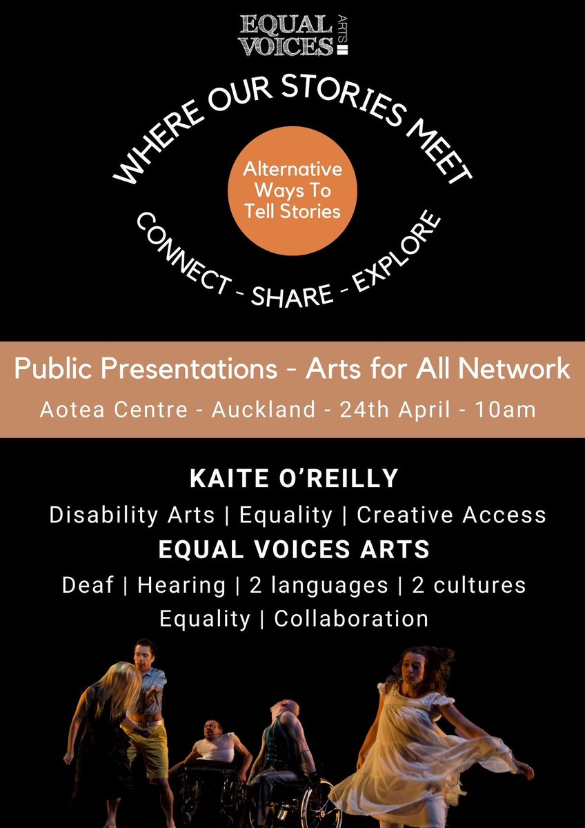 Time for our #Auckland presentation and hui series.. with @kaiteoreilly , the EVA Deaf and hearing team @laura_haughey , Rāhera Turner & @ArtsAccessNZ Thanks to @nzBritish @BritishCouncil @ManatuTaonga 24th April 10am! equalvoicesarts.com/2024/03/where-…