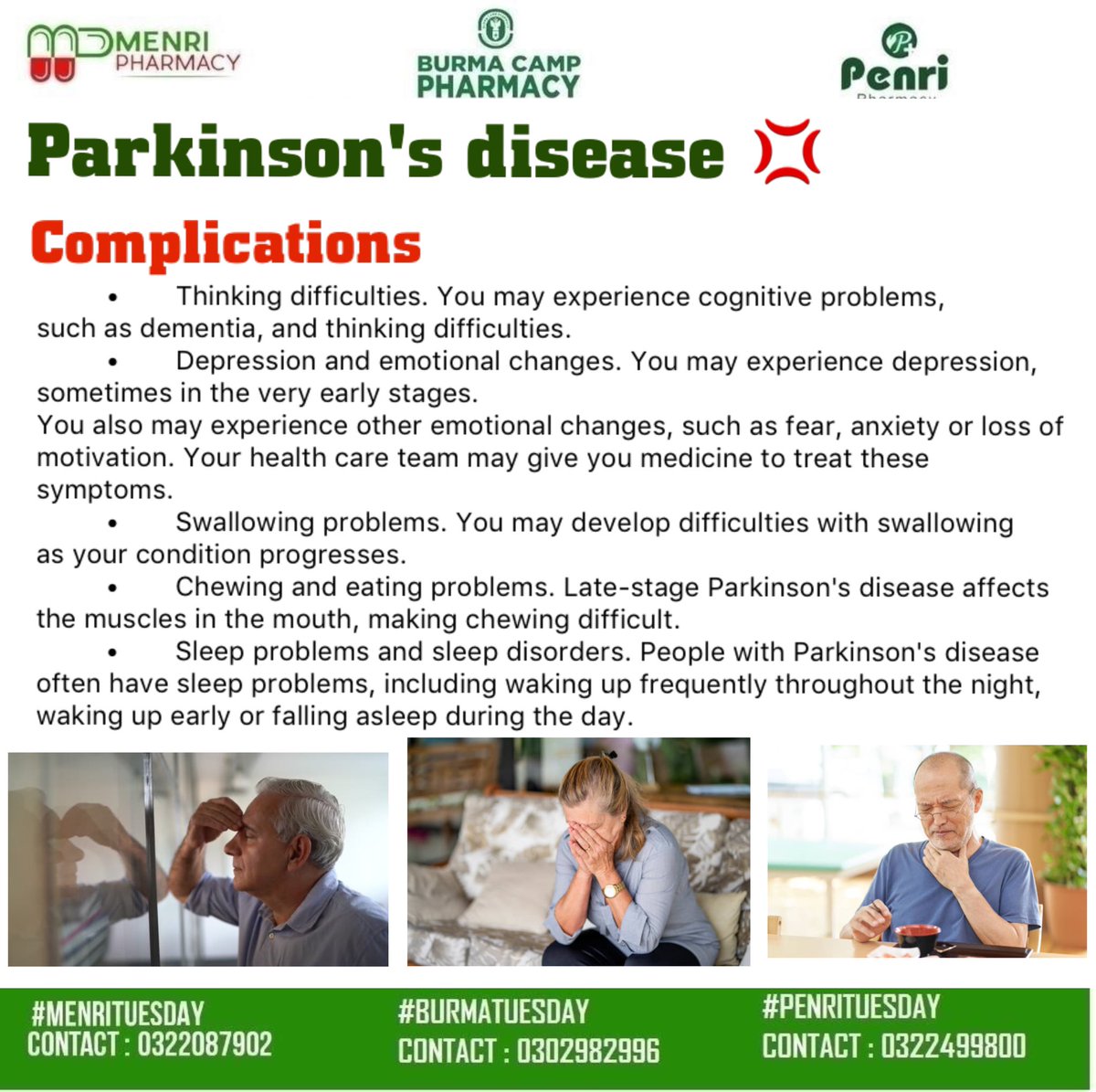 Menri Tuesday 

#ParkinsonDisease