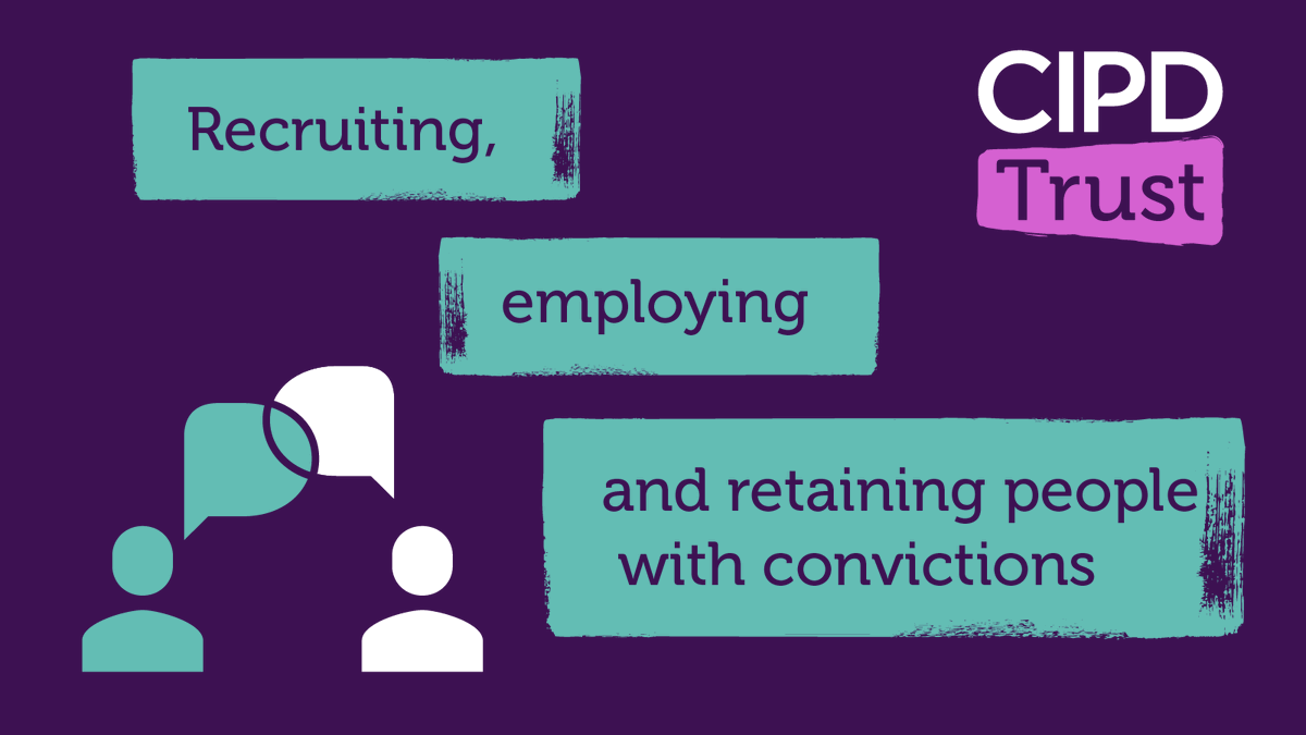 Our guide - Recruiting, employing and retaining people with convictions, is now available to view 💜 With practical recommendations and information to support organisations 🌍 Read more here: ow.ly/Vt0U50RlWsx #CIPD #Trust #HR #Convictions #Employment