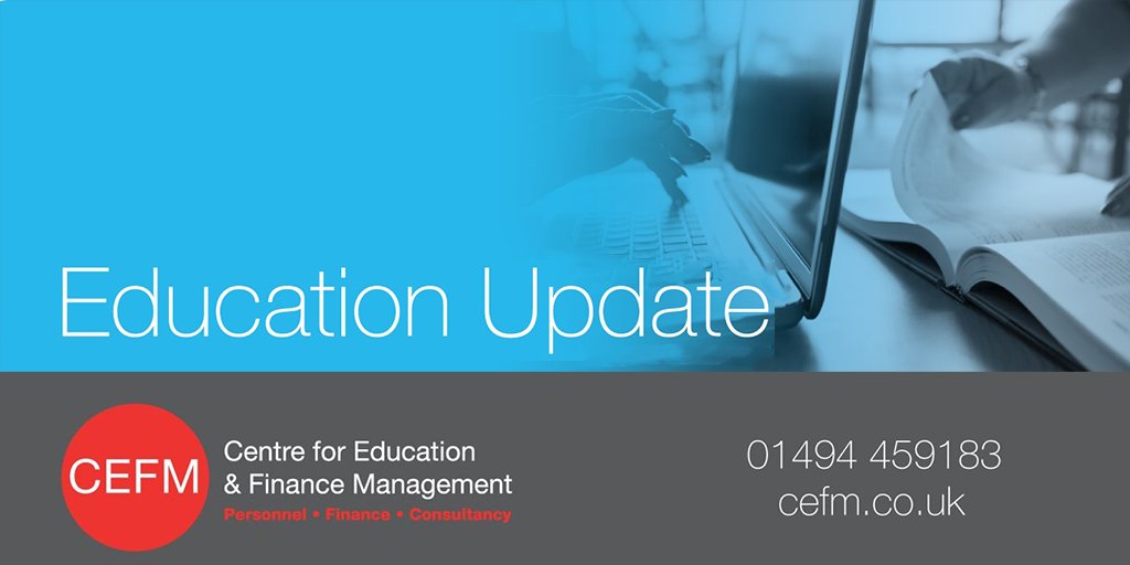 In our second April Education Update we cover:

- Ofsted news
- Oracy

Members can access the update at cefmi.cefm.co.uk/Module/930/Doc…

Free trial at cefm.co.uk/trial

#UKschools #UKAcademies #UKEducation #educationHR #education #educationmanagement #cefmltd
