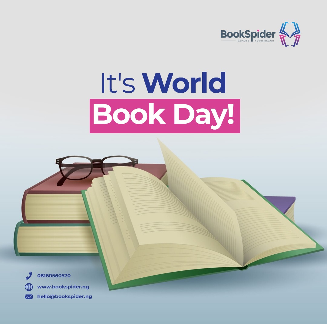 One million cheers to authors who sacrifice their time and resources to produce books that are worth celebrating.

We celebrate authors every day, however, today has been set aside for books.

Happy World Book Day! 

#bookspider #worldbookday #publishingcompany #booklovers