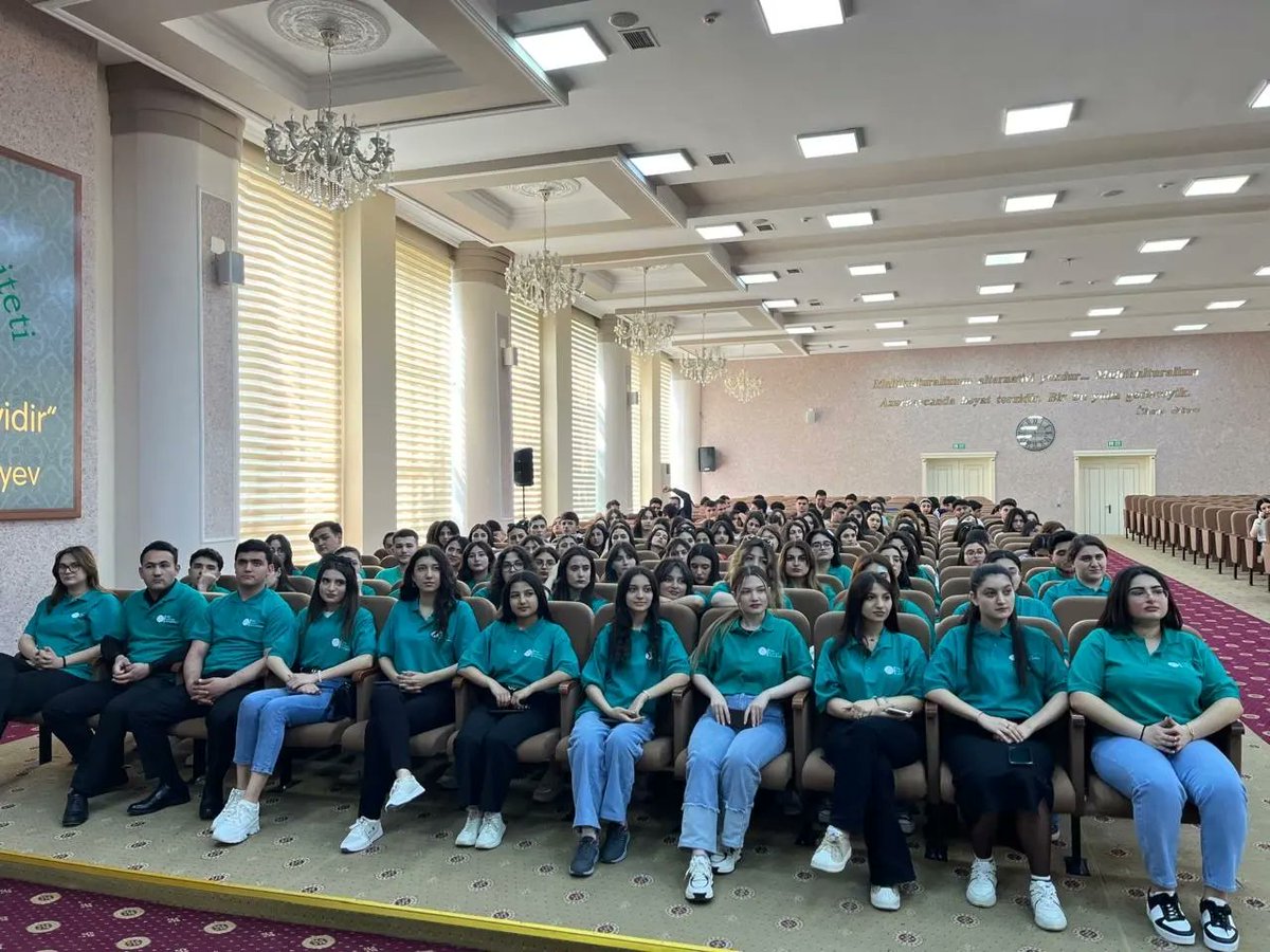 BSUeduaz's tweet photo. ✅BSU-da “ Yaşıl Dünya Naminə Həmrəylik İli” çərçivəsində BSU-nun Tədbirlər Planına uyğun olaraq "Ətraf mühitin qorunması, dayanıqlı inkişaf və iqlim dəyişikliyi" mövzusunda təlim keçirilib 

Ətraflı: https://t.co/AHKEa1ItEK

#BSU https://t.co/qJwwjiyDL1