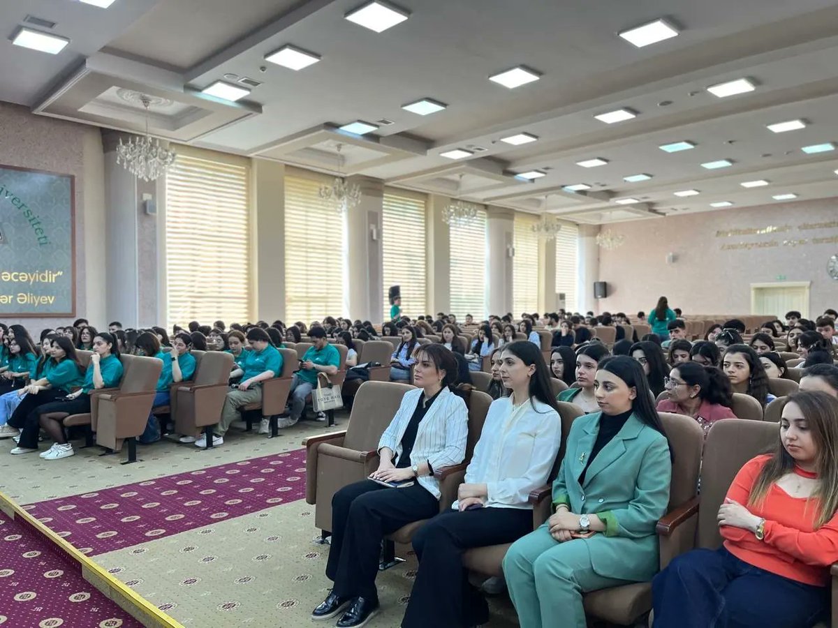 BSUeduaz's tweet photo. ✅BSU-da “ Yaşıl Dünya Naminə Həmrəylik İli” çərçivəsində BSU-nun Tədbirlər Planına uyğun olaraq "Ətraf mühitin qorunması, dayanıqlı inkişaf və iqlim dəyişikliyi" mövzusunda təlim keçirilib 

Ətraflı: https://t.co/AHKEa1ItEK

#BSU https://t.co/qJwwjiyDL1