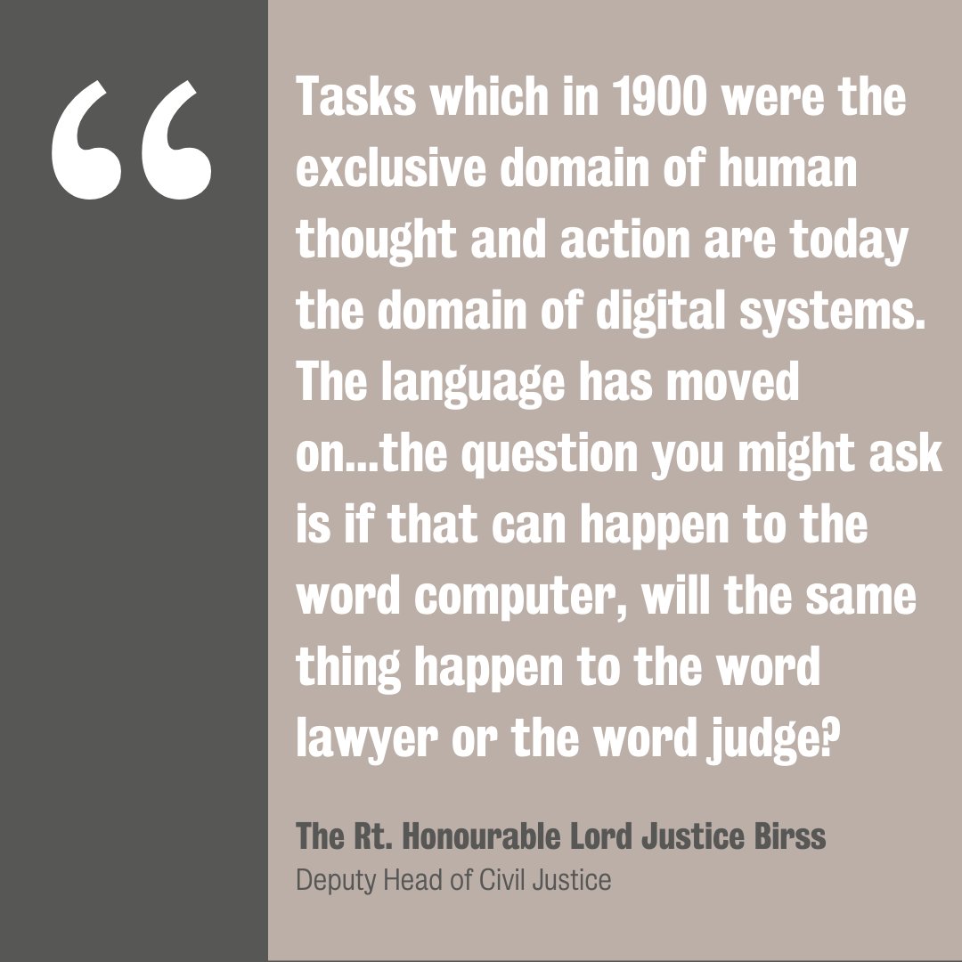 We were honoured to welcome The Rt. Honourable Lord Justice Birss, Deputy Head of Civil Justice and a Lord Justice of Appeal to a guest lecture on our AI, Law and Society LLM module.

#KCLLaw #guestlecture #AI #justice