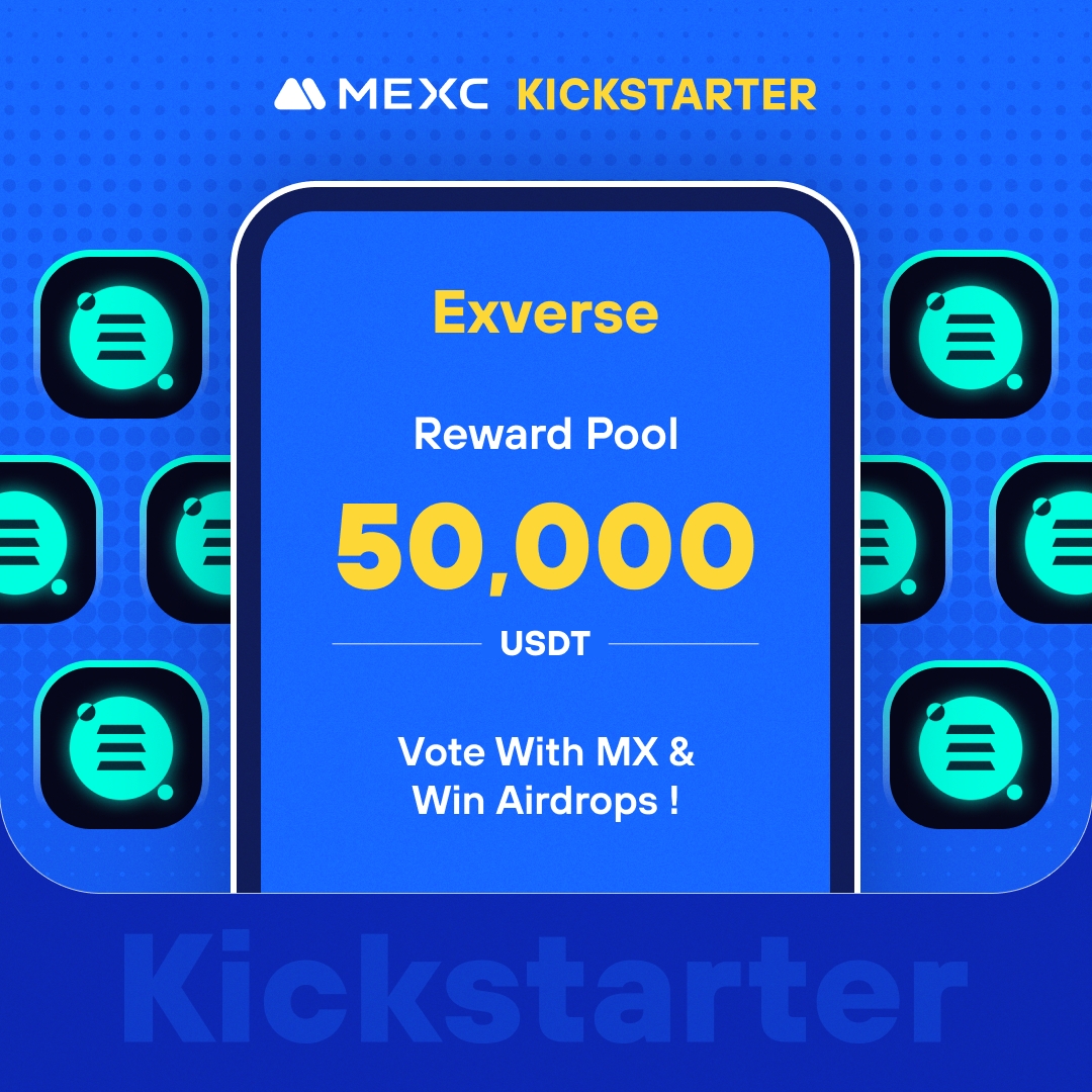 MEXC's tweet photo. .@exverse_io, a new AI-powered free-to-play shooter that provides players with an unmatched and immersive gaming experience, is coming to #MEXCKickstarter 🚀

🗳Vote with $MX to share massive airdrops
📈 $EXVG/USDT Trading: 2024-04-24 10:00 (UTC)

Details: https://t.co/LabMjoMgXp https://t.co/i1iOCzQq8j