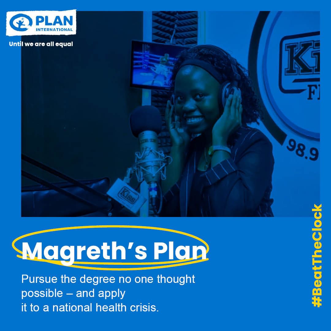 Magreth’s Plan to #BeatTheClock 👇🏿 📚 - Get an education. 💼 - Forge a seemingly impossible career path. 📢 - Empower others to do the same. Find out more about Magreth’s extraordinary story here 👇🏿 youtube.com/watch?v=Ico1vz… #UntilWeAreAllEqual