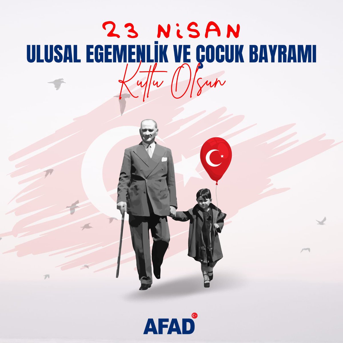 👧🏻👦🏻 Bugün, #23Nisan Ulusal Egemenlik ve Çocuk Bayramı Gazi meclisimizin 1️⃣0️⃣4️⃣. kuruluş yıldönümününde, çocuklarımız başta olmak üzere tüm Milletimizin bayramını kutluyoruz. Bu günü çocuklara armağan eden Gazi Mustafa Kemal Atatürk başta olmak üzere tarihimizin şanlı