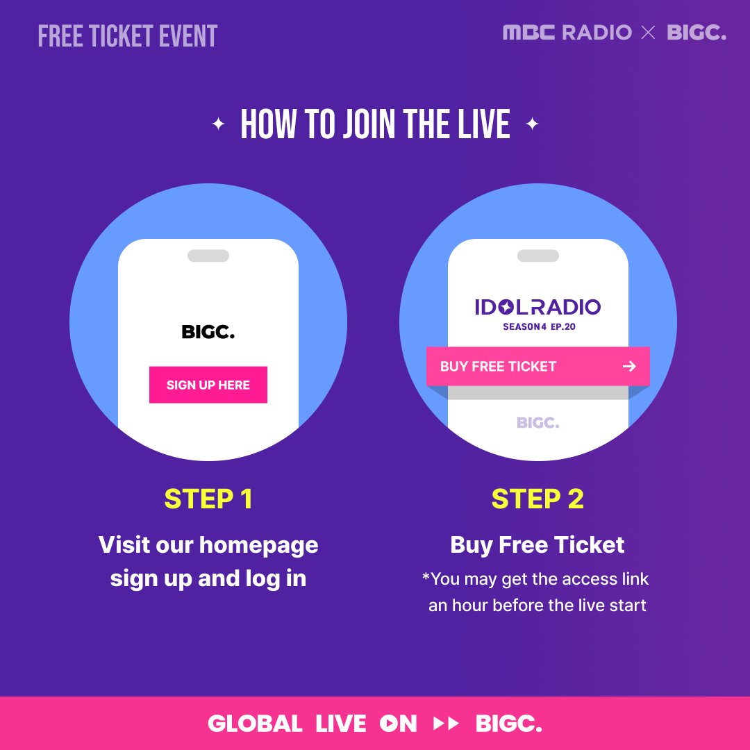 📡IDOL RADIO SEASON 4 🎀ILLIT 🌟FREE GLOBAL LIVE STEAMING ON BIGC 📢100% FREE FOR EP.20 (ILLIT) Real-time subtitle available! 🇰🇷🇬🇧🇨🇳🇯🇵🇲🇨🇻🇳🇹🇭 📅Live schedule: 2024.04.29 (Mon) 21:00 KST Get the free ticket NOW▶️go.bigc.im/3U3hhte #ILLIT #아일릿 #Magnetic…