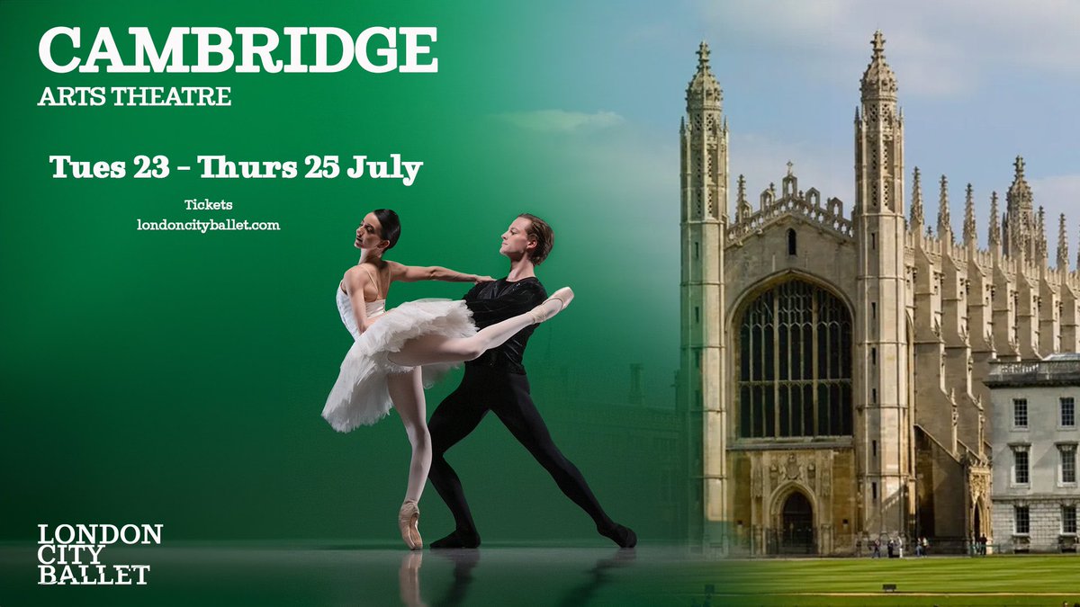 London City Ballet @camartstheatre cambridgeartstheatre.com/whats-on/londo…