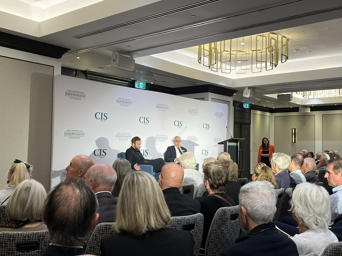 Brendan O’Neill at the @CISOZ : “There is nothing scarier to me than an eSafety Commissioner. (Talking about you @eSafetyOffice & @tweetinjules) It’s Orwellian. It’s not an accident that this has ratcheted up after your Voice to Parliament referendum. They think you were misled…