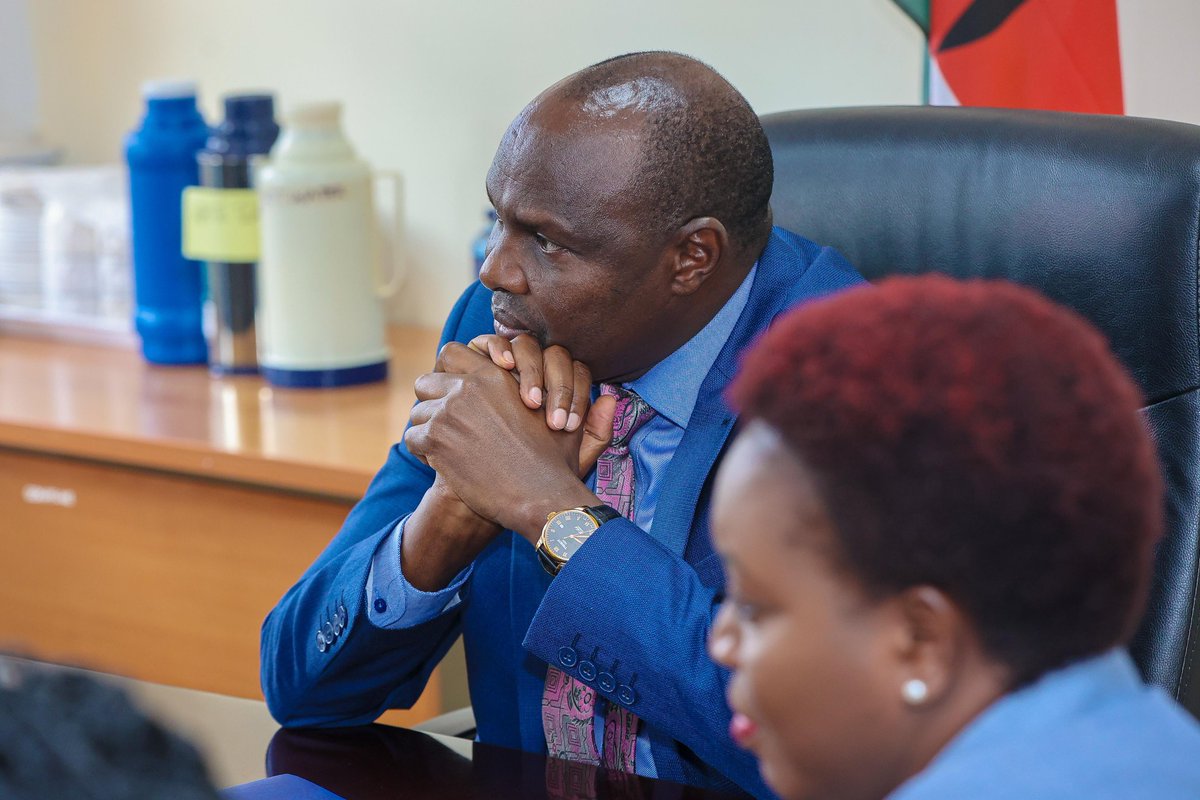 In keeping with the Government's commitment to end the ongoing doctors' strike, I chaired a meeting aimed at having an amiable and long-lasting solution to this perennial muddle. Present at the meeting were Cabinet Secretaries Moses Kuria, Susan Nakhumicha, and Florence Bore.