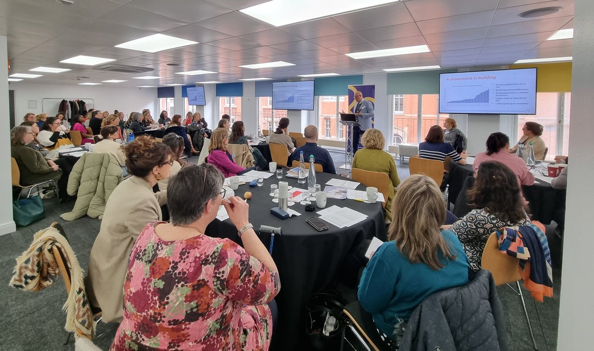 A welcome from our CEO @CampaignsKeith as we start our Network Day in Birmingham today! We're delighted to have so many of our Network members here to share learning from the brilliant work happening in specialised parent-infant relationship teams and services around the country!