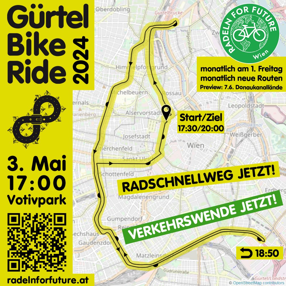 @radlobby @MartinBlum Drum komm zum 3. Gürtel-Bike-Ride Am 3.5. um 17h im Votivpark