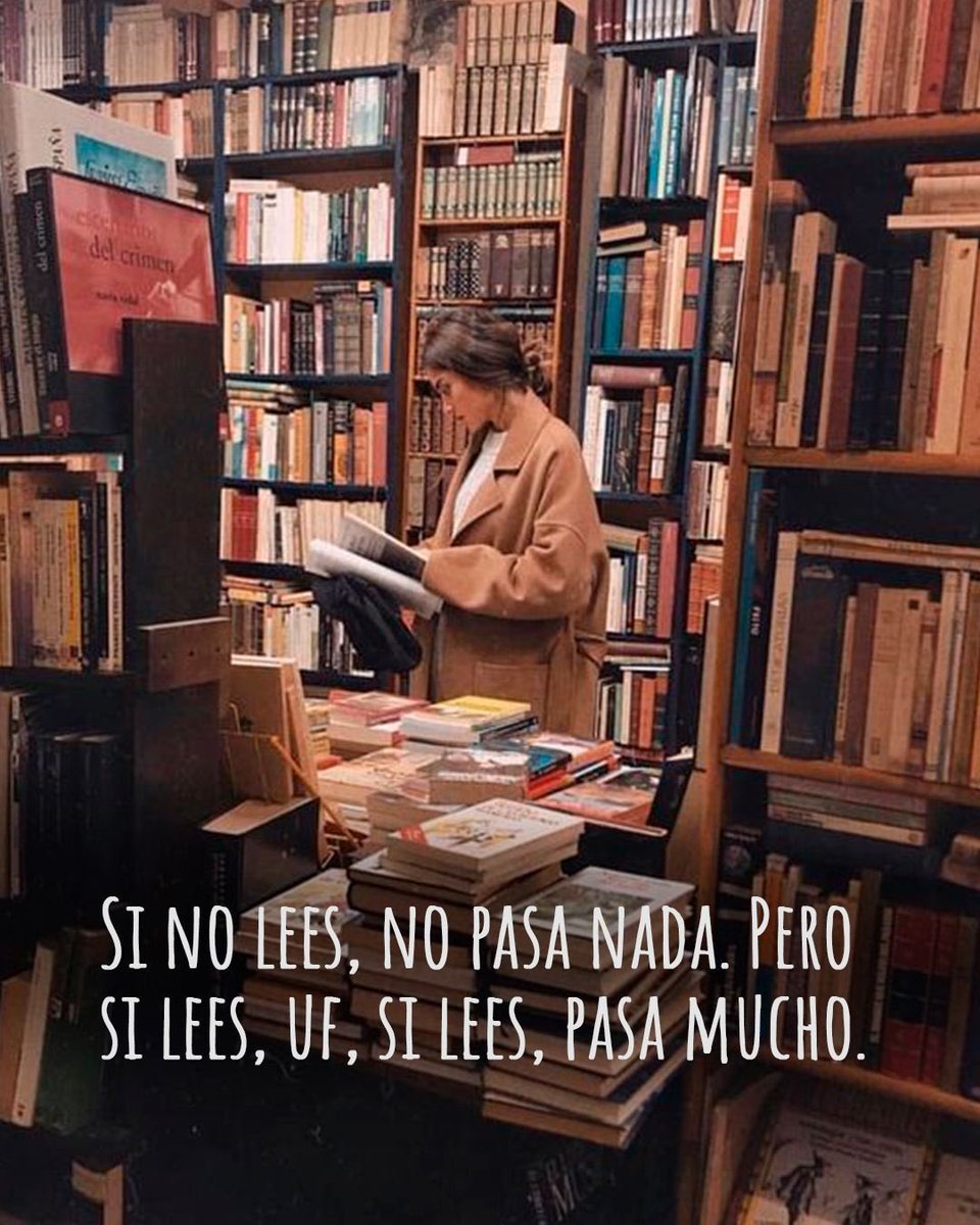 Leer nos permite viajar sin movernos del sitio, vivir cien vidas. 📚❤️ Feliz día del libro y feliz Día de Sant Jordi y de San Jorge 🌹