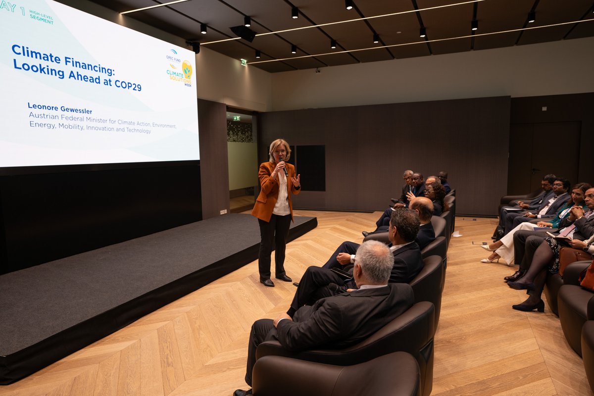 RMIAfrica's tweet photo. Join our team @ElishaEnergy and Sascha Flesch at @TheOPECFund's #ClimateSolutionsWeek in Vienna as we explore innovative solutions to mobilize capital for clean energy projects in developing and emerging economies. Exciting discussions ahead!
#OPECFund #ClimateFinance https://t.co/M00yFEYyg2