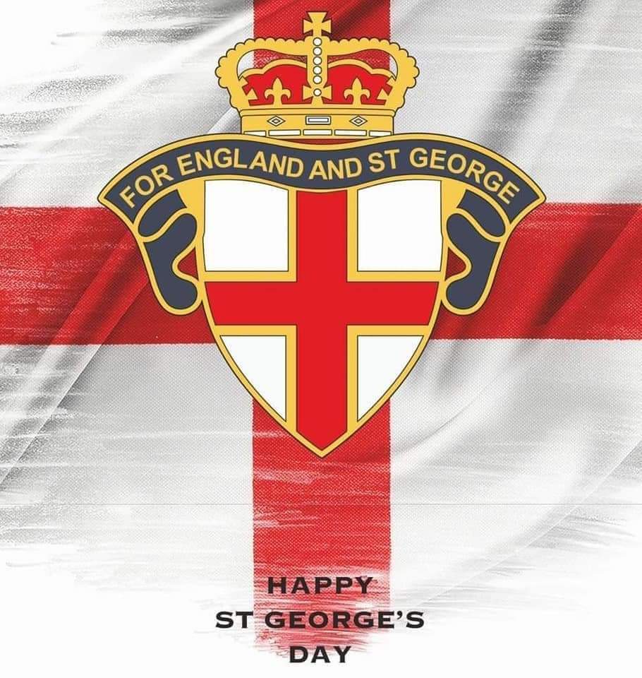 #StGeorgesDay Happy St George's day