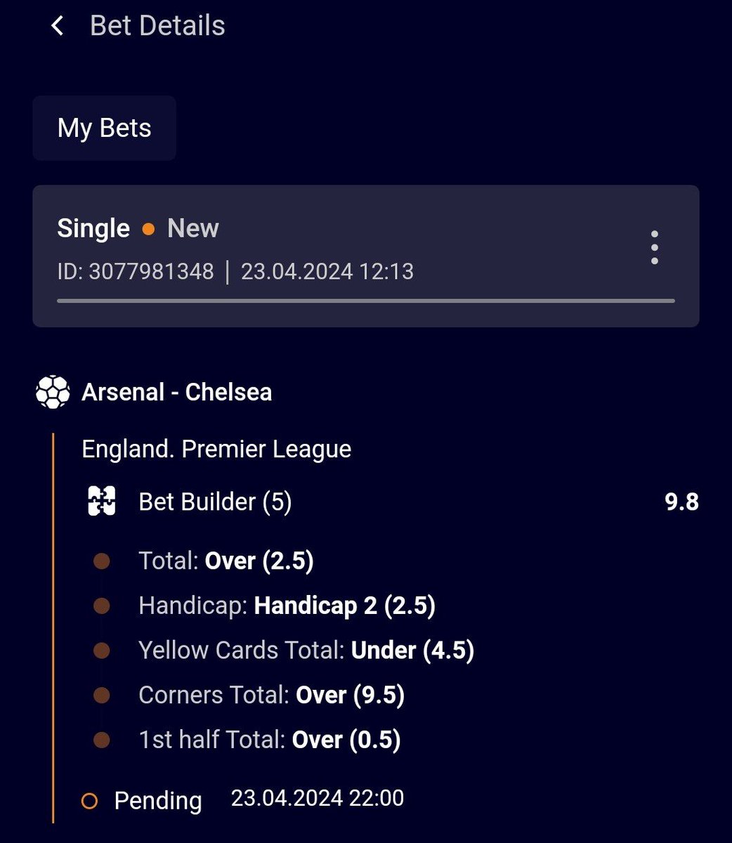 💥Arsenal vs Chelsea Bet Builder 9.8 odds✅✅ On #BETAFRIQ Don't have an account? Register 👉👉 cutt.ly/Zw7Xc43E Join the journey