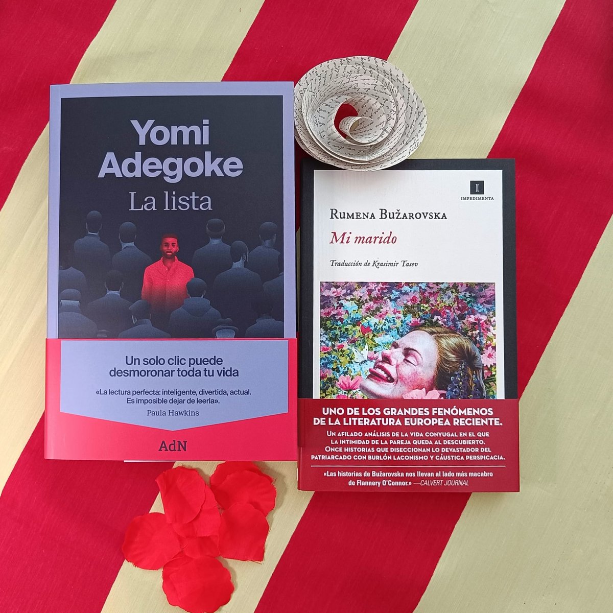 Feliz #santjordi2024! Y no os perdáis recomendaciones como estas de @EdImpedimenta y @AdNovelas #DiaDelLibro2024 #LibrosRecomendados #leer #lecturas @bcnliteratura @BcnLiteraria