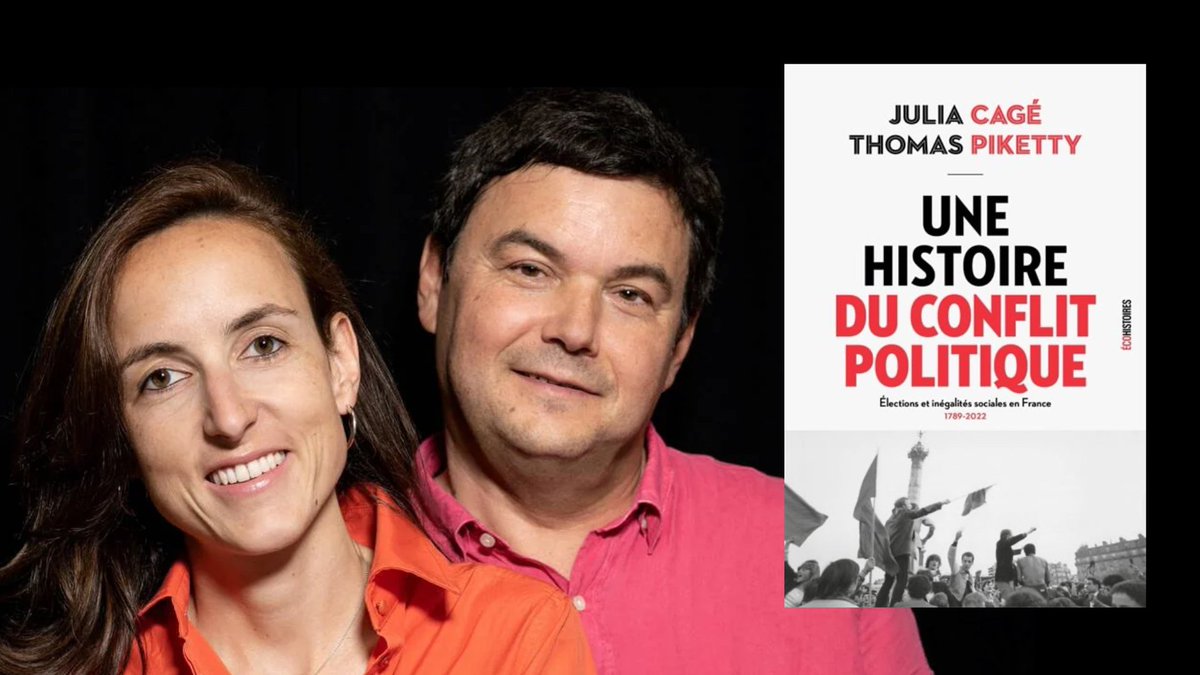 #LundisDuCrh Qui vote pour qui et pourquoi ? 🗳️👁️ RDV le 6 mai pour une nouvelle séance des Lundis du @CRH_ehess consacrée au livre 'Une histoire du conflit politique' de @CageJulia (@sciencespo) et Thomas Piketty (@PSEinfo - @EHESS_fr) ⤵️ ehess.fr/fr/débat/lundi…