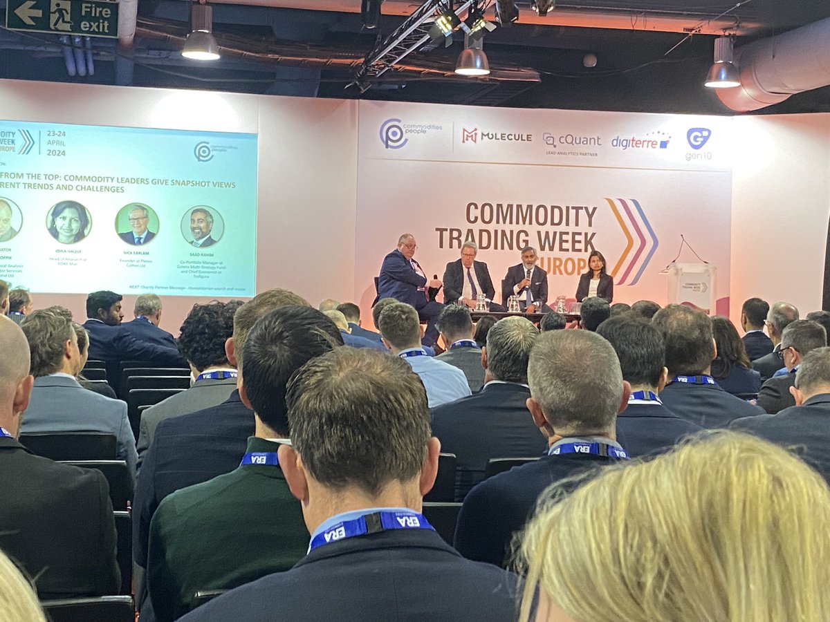 SaraWarden10's tweet image. Kona Haque of @EDFManCapMarket says the #EUDR regulation is not very well thought out. “It’s a very noble intention but in reality it’s going to punish small scale farmers in the developing world,” she says at #commoditytradingweek