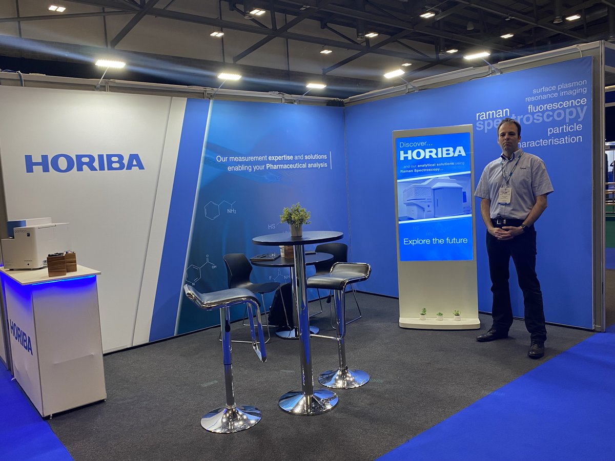 It's @MakingPharma! 🥳 𝐕𝐢𝐬𝐢𝐭 𝐬𝐭𝐚𝐧𝐝 𝟐𝟏𝟕 where members of our team are answering questions and discussing how #HORIBA can support application development with innovative solutions for #drugdiscovery, formulation and manufacturing. #pharmaceuticals