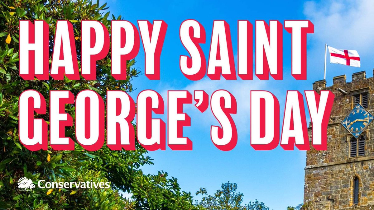 🏴󠁧󠁢󠁥󠁮󠁧󠁿 Happy St George’s Day! 🏴󠁧󠁢󠁥󠁮󠁧󠁿 🐉🗡️