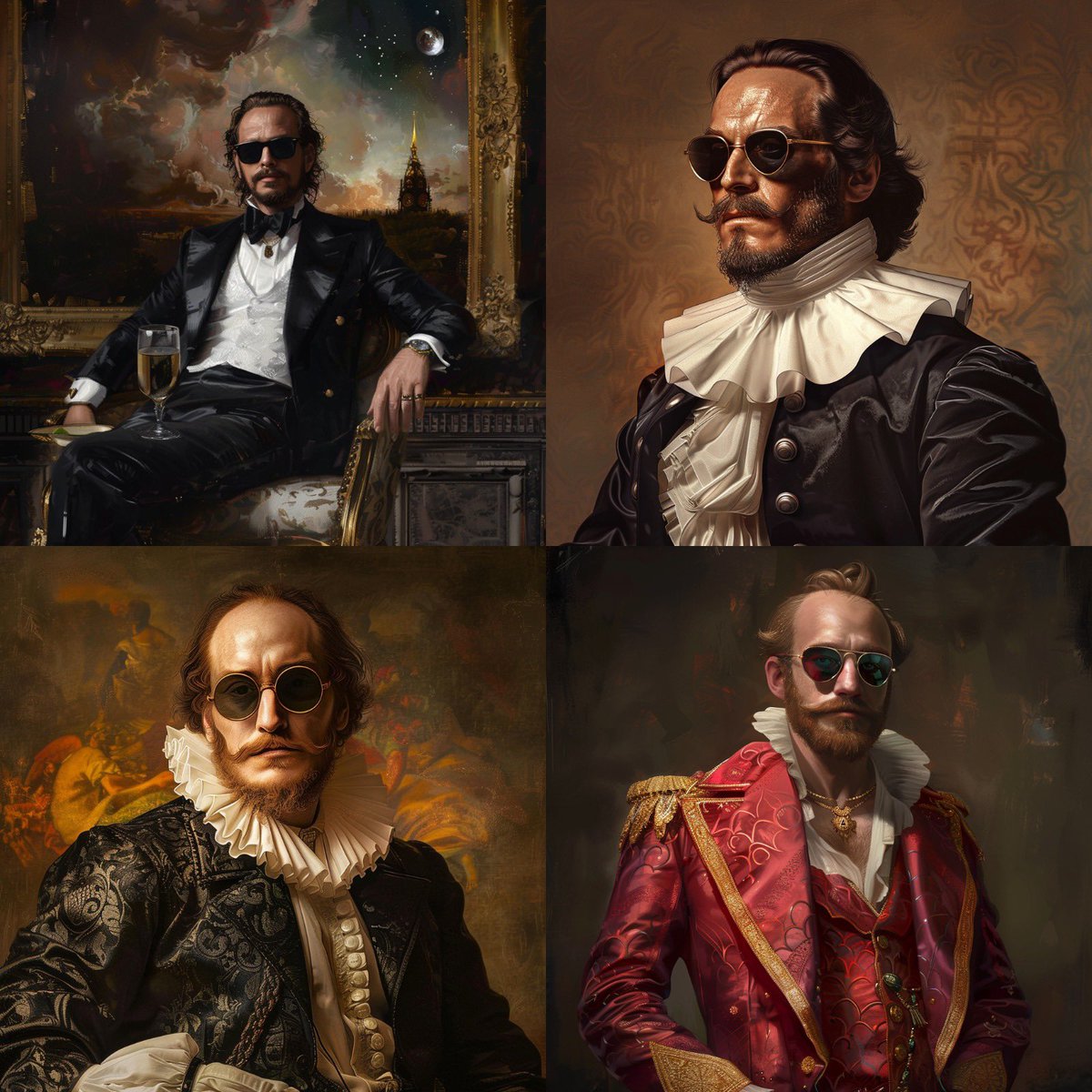 Happy #Shakespeare Day! Which style do you think Will would go for in 2024?