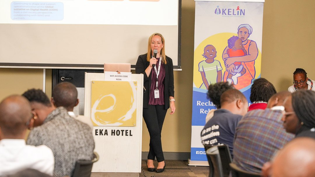 Deputy ED Kirsten Mathieson '@Trans4m_Health is keen to see digital health being used to drive Univerasal Health Coverage to improve health equity through building political will and strengthening positions of advocacy around gender and digital health.' @Trans4mHealthKe @WRA_K