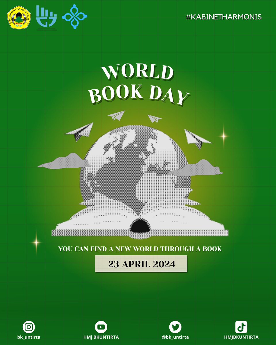 [SELAMAT HARI BUKU SEDUNIA]

Mari rayakan kekuatan buku yang bisa membawa kita ke berbagai tempat dan memperluas wawasan. 
Selamat Hari Buku Sedunia!

"Membaca adalah petualangan yang tak ternilai harganya." - J.K. Rowling

#KOMINFOHMJBKUNTIRTA 
#KABINETHARMONIS
#HMJBKUNTIRTA