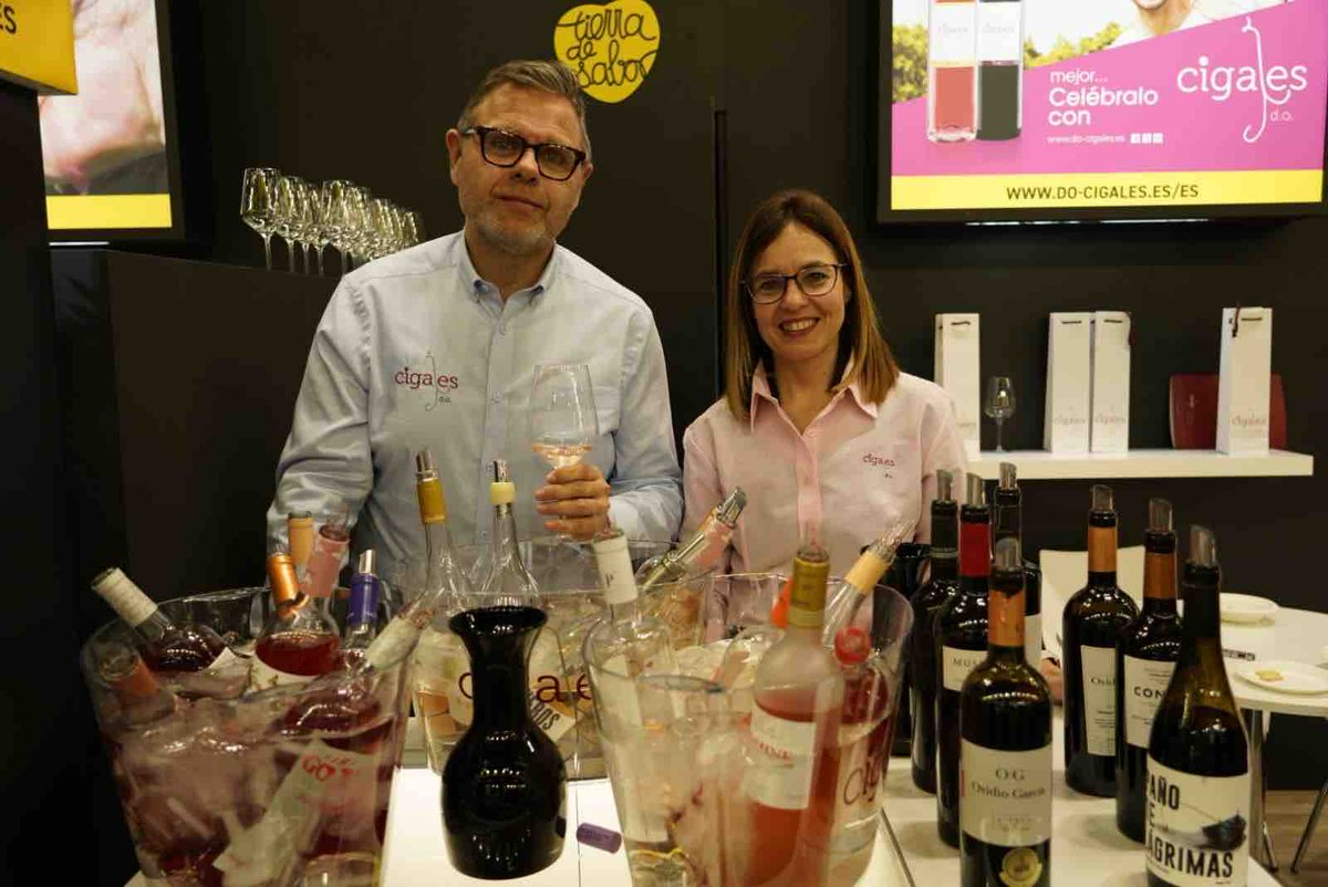 DOCigales's tweet photo. ¡Nos vemos en Salón Gourmets! Os esperamos con diferentes referencias de tintos y rosados de 13 bodegas #DOCigales 🍷 

#SG24 https://t.co/Za51fVcs6X