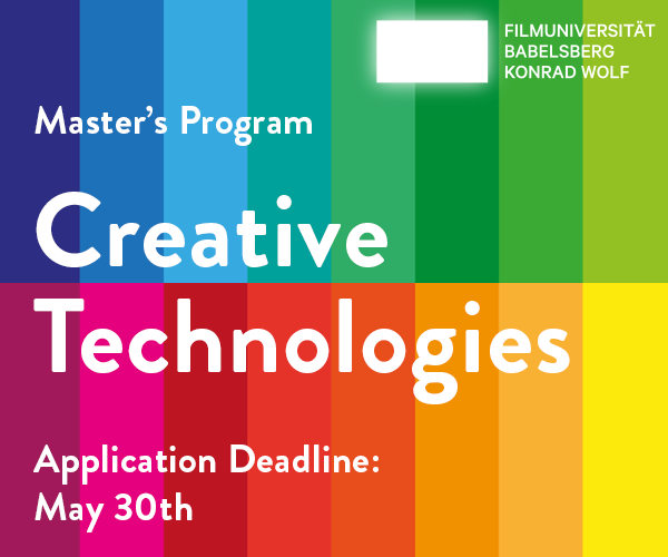 MA Creative Technologies at Film University Babelsberg KONRAD WOLF

→ filmuniversitaet.de/en/studies/stu…

This program at @Filmuni combines AV media technologies + software development studies with an artistic-creative exploration of novel forms of expression.

Deadline to apply: 30/5/2024