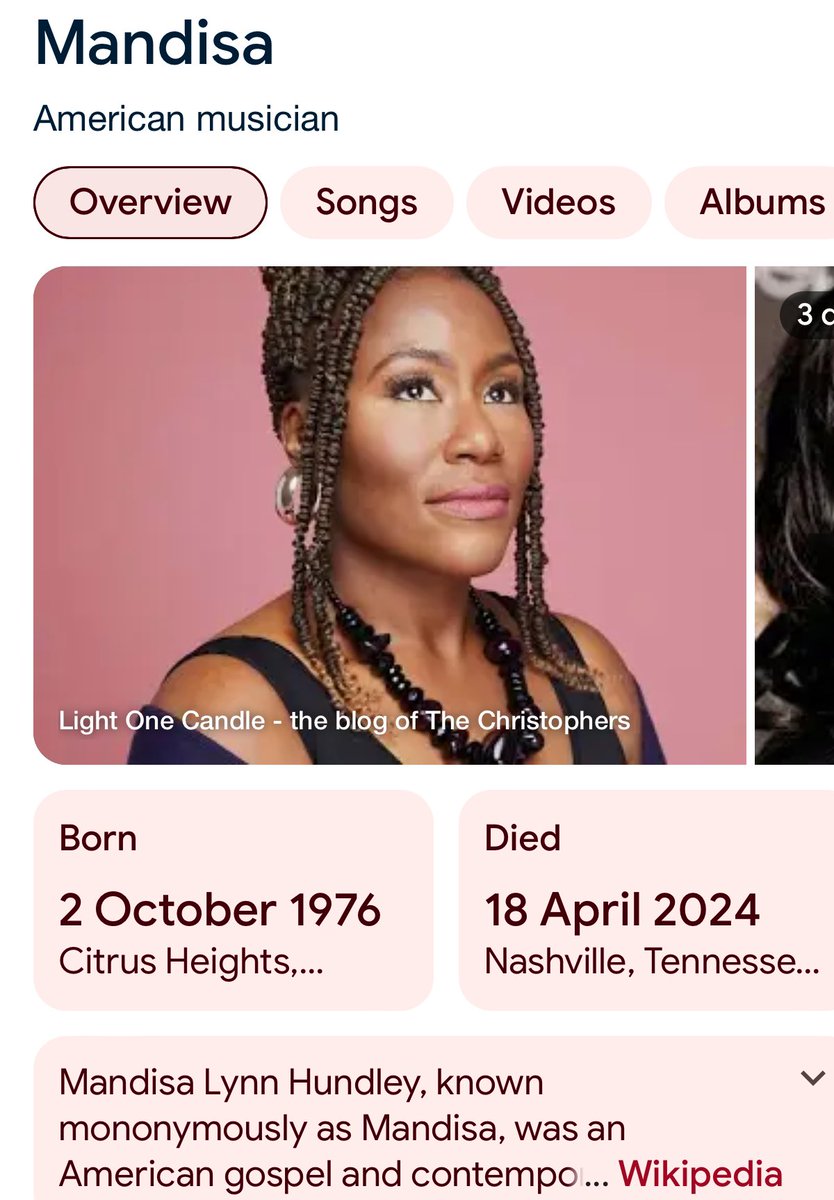 Ha‼️😳 @RyanSeacrest We LOST MANDISA💔💔💔🕊️🎶 I covered her on @AmericanIdol in 2009. Mandisa NO😤😤😤 They found her dead in her apartment. Investigations ongoing #americanidol #gatesofheaven 🎺 #mediakemi30