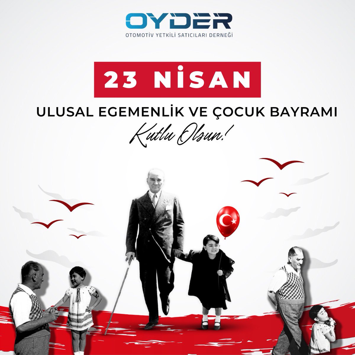 Türkiye Büyük Millet Meclisi'nin açılışının 104. yıldönümünü ve 23 Nisan Milli Egemenlik ve Çocuk Bayramı'nı büyük bir gurur ve coşkuyla kutluyoruz.
#23NisanUlusalEgemenlikveÇocukBayramı