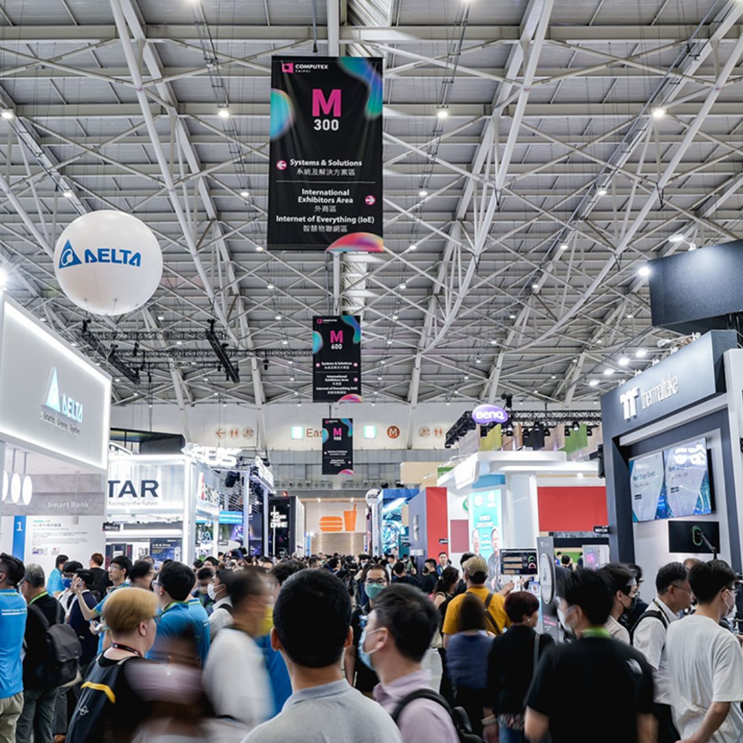 COMPUTEX 2024, a global technology exhibition, featuring AIoT applications, generative AI and startup ecosystems, will take place from 4–7 June 2024 at the Taipei Nangang Exhibition Centre Halls 1 and 2.

Find out more 👉 bit.ly/49ms08l

#Computex @computex_taipei