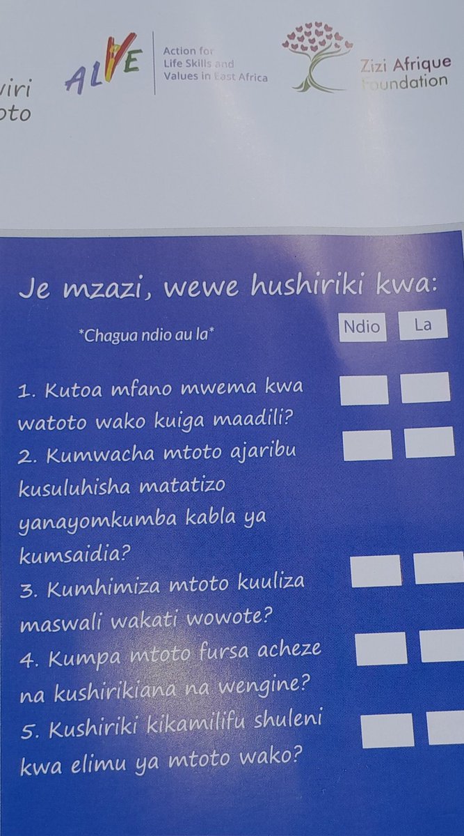 Action for Life Skills and Values in East Africa tweet media