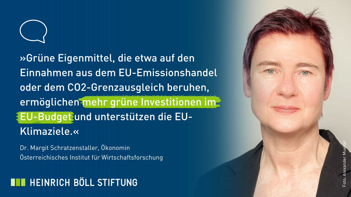 Die Ko-Autorin des Policy Papers @MargitSchratz dazu, wie mehr grüne Investitionen ermöglicht werden können.⬇

🇪🇺Mehr dazu unter: boell.de/eu-reform

#Europapolitik