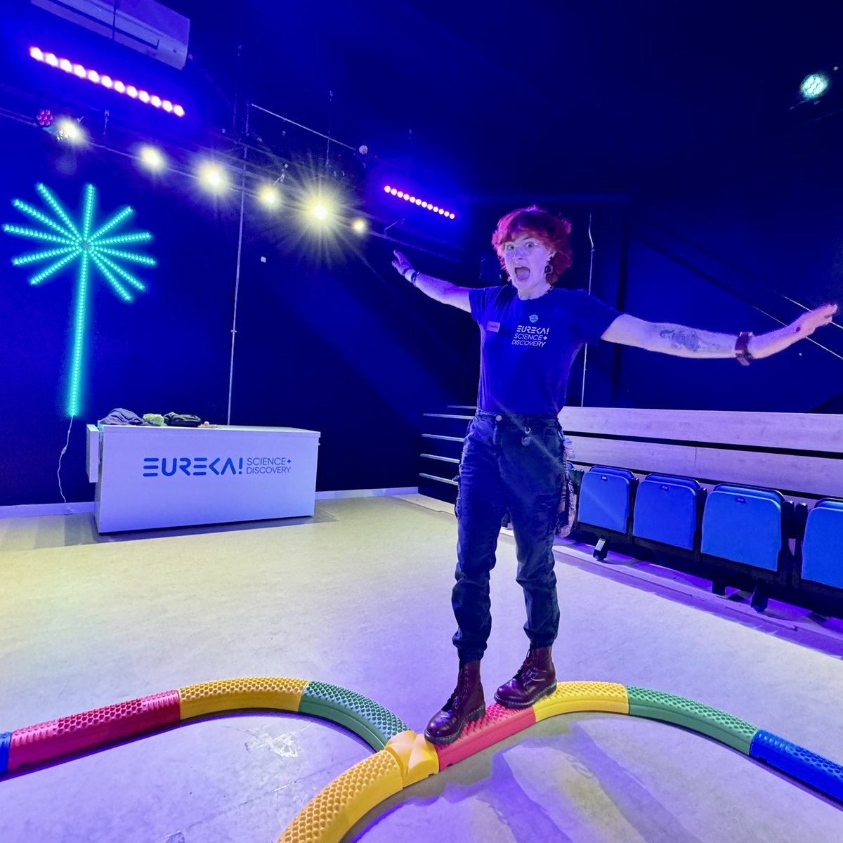 Ready? On your marks, get set….GO! Swing by the Theatre today for a marathon of games! We've got everything from egg & spoon races to ball games to balancing acts! Suitable for the little ones and the young at heart! See you there! 🏃‍♂️🥚🥄 book.eureka.org.uk/discovery