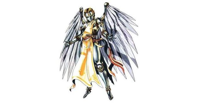 金子一馬氏の悪魔/ペルソナデザイン、何百周してもやっぱりメタトロンの解釈がヤバ過ぎて疑いようの無いレジェンドなんだよな

天使=神のロボット(使いパシリ)という攻め過ぎなデザイン 