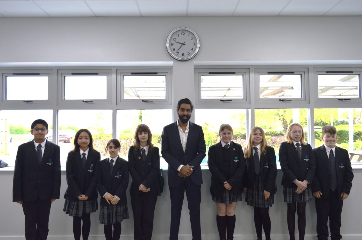 Really enjoyed speaking with the students at <a href="/WoodbrookVale/">Woodbrook Vale</a> school - they're going to achieve great things