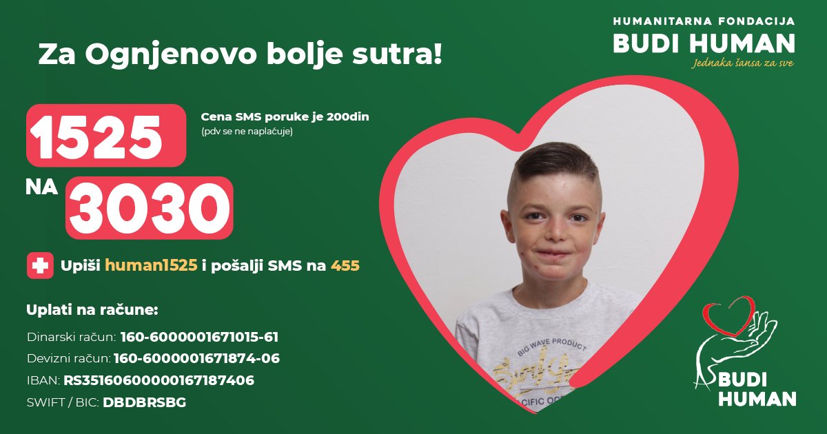 Sinoć smo bili na 7%,danas već na 6% koliko još fali. Hvala vam. Ajmo još malo. Molim RT. Za mog sugradjanina,za Ogija 🍀❤️ @vanilica23