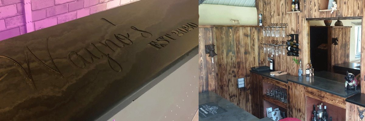 the_sign_maker's tweet image. Did you know that we also craft Slate Bar Tops and Hearths?! Our talented stone masons are able to craft these to your specifications and can add personalisation.

#homebars #pubs #bartops #slatebartops #slatehearths 

sign-maker.net/home-bar-garde…