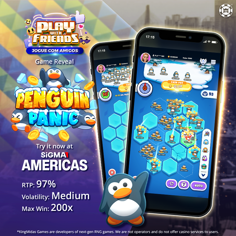 officialKMgames's tweet photo. Introducing Penguin Panic

A minesweeper style game where you select the winning ice tile to keep your penguin afloat. Be the last one standing to secure the title of Penguin Ace and win the prize pool! 🐧💰

RTP: 97%
Volatility: Medium
Max Win: 200x https://t.co/8qsokuH7sE