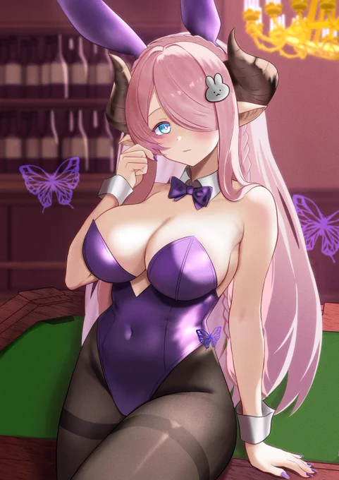 先月描いてた#これを見た人はバニーガールをTLに放流しよう 