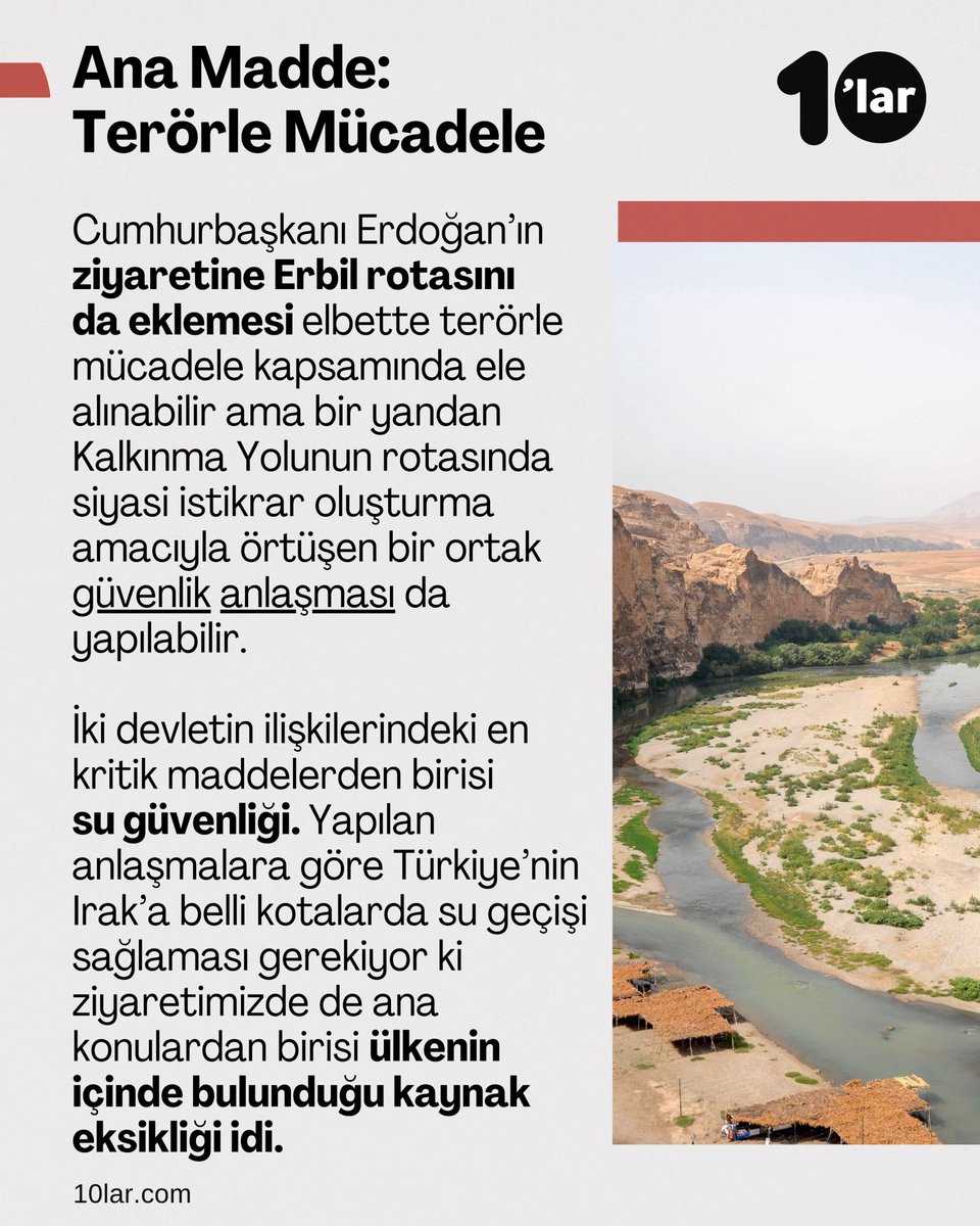 'Kritik öneme sahip yatırımlar, Irak’ın Türkiye güvenliği ve terörle mücadelesi adına stratejik rolü, 12 yıl sonra gerçekleşecek bu ziyaretin ana maddesi idi.' Erdoğan’ın 13 yılın ardından Irak’a gerçekleştirdiği ziyarette ne oldu ? Kısa süre önce Bağdat’ta bulunan Dr. Betül