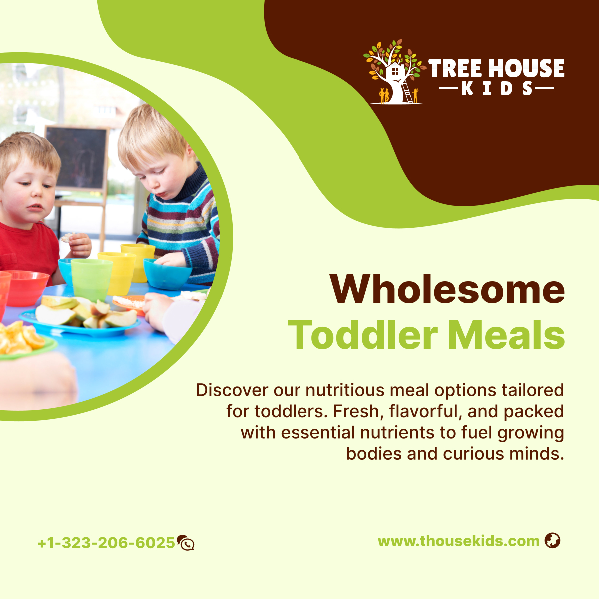 Nourish your little one with our tasty and nutritious meals! Fuel their adventures with wholesome goodness. 

#LosAngelesCA #Childcare #ToddlerMeals