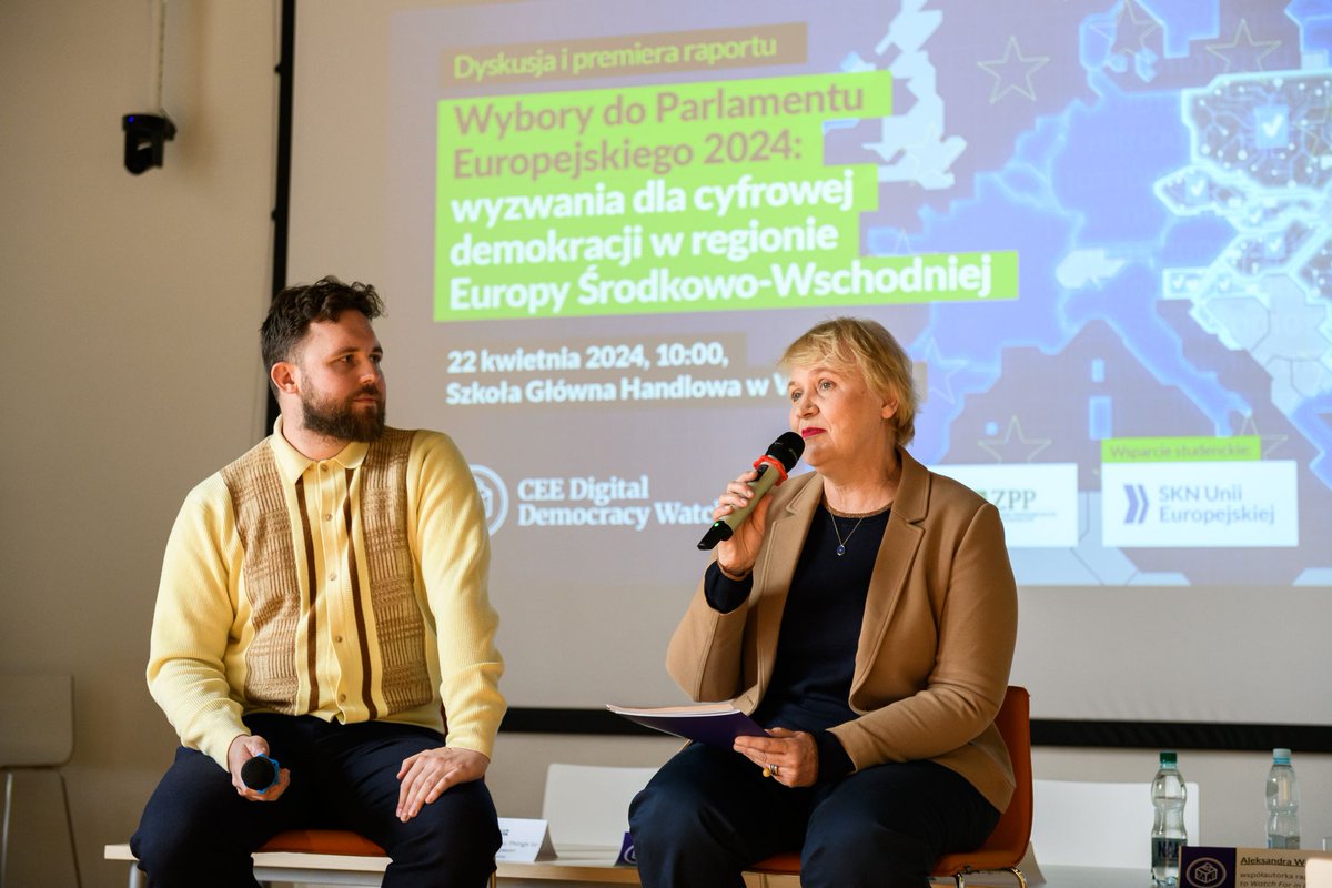 🌐 Wczoraj, 22 kwietnia w @SGHWarsaw odbyła się konferencja 'Wybory do Parlamentu Europejskiego 2024: wyzwania dla cyfrowej demokracji w regionie Europy Środkowo-Wschodniej', której Związek Przedsiębiorców i Pracodawców był partnerem. 💠 Głos w charakterze gościa honorowego…