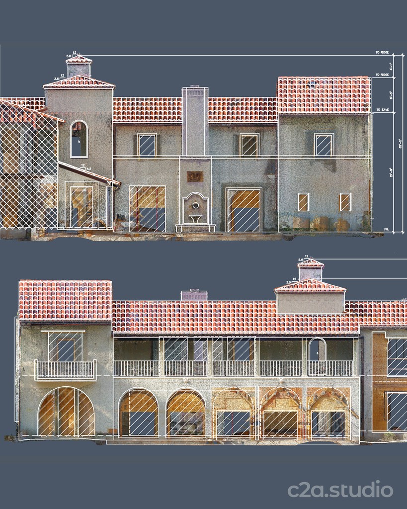 Mid-construction =elevations of a 1930's Miami estate.

#architects #luxurydesign #architecture #architect #residentialarchitecture #residentialarchitect #renovation #historicpreservation #architecturalheritage #elevation #miamibeach #windowsanddoors #residentialconstruction
