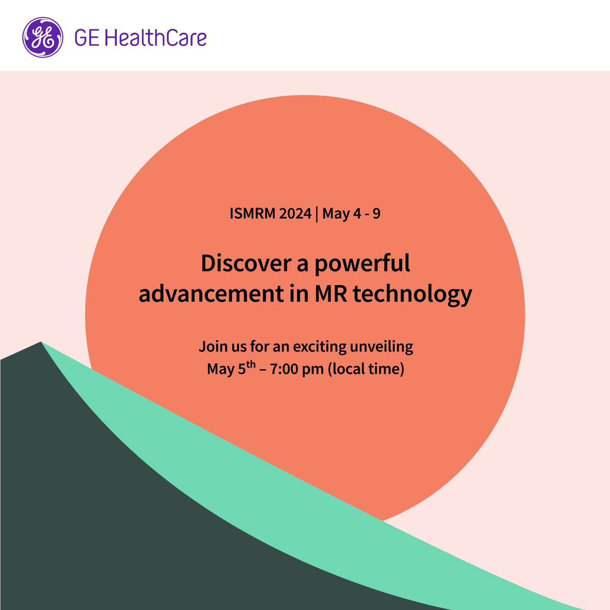 Our remarkable innovation is set to transform MR imaging. Join us at GE HealthCare Booth A02 for the big reveal: bit.ly/4aBLkiz 

#ISMRM2024 #MRI #MedicalImaging