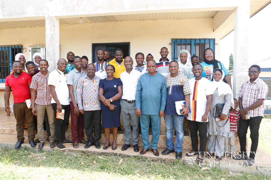 Management of the School of Graduate Studies, University of Cape Coast (UCC) has interacted with postgraduate students of the College of Distance Education (CoDE) study centre in Wa. Visit: ucc.edu.gh/news/managemen… Images subject to copyright